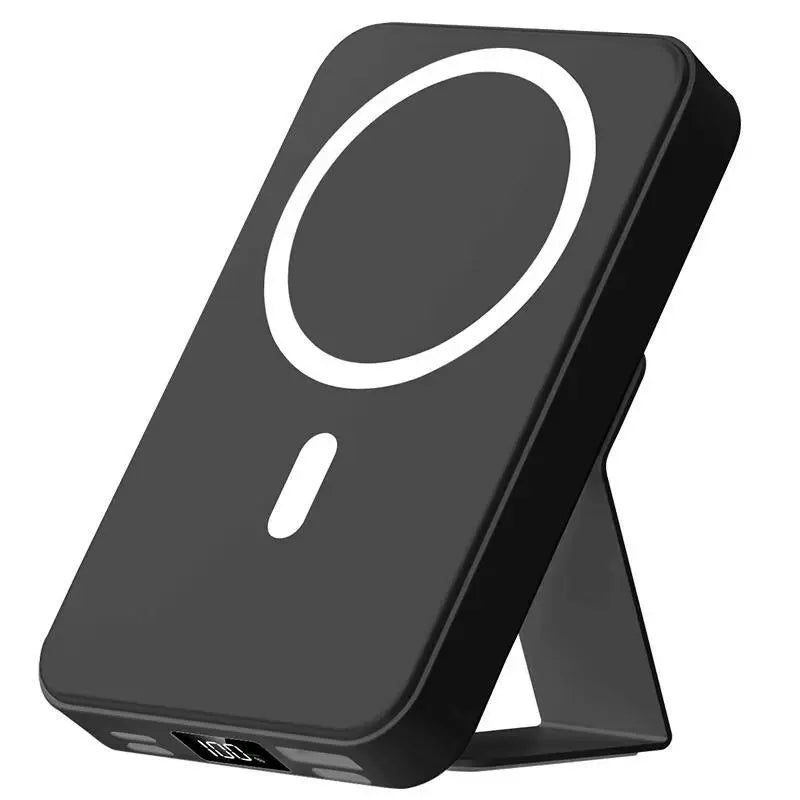 10000Mah Magnetic Power Bank – Portable Charger with Foldable Stand, LED Digital Display, Charge Iphone & Android Devices Simultaneously Tiktokshopspringglowup